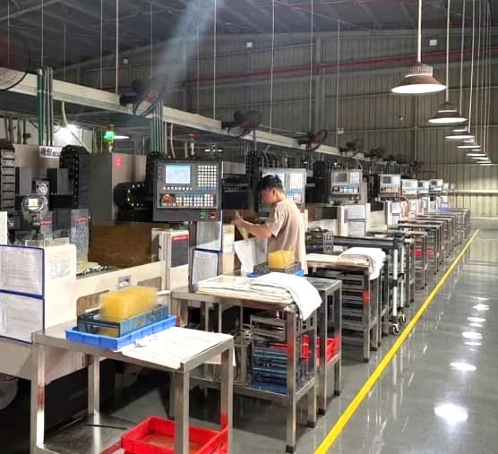 CNC glass cutting machines on the KCT VINA production floor