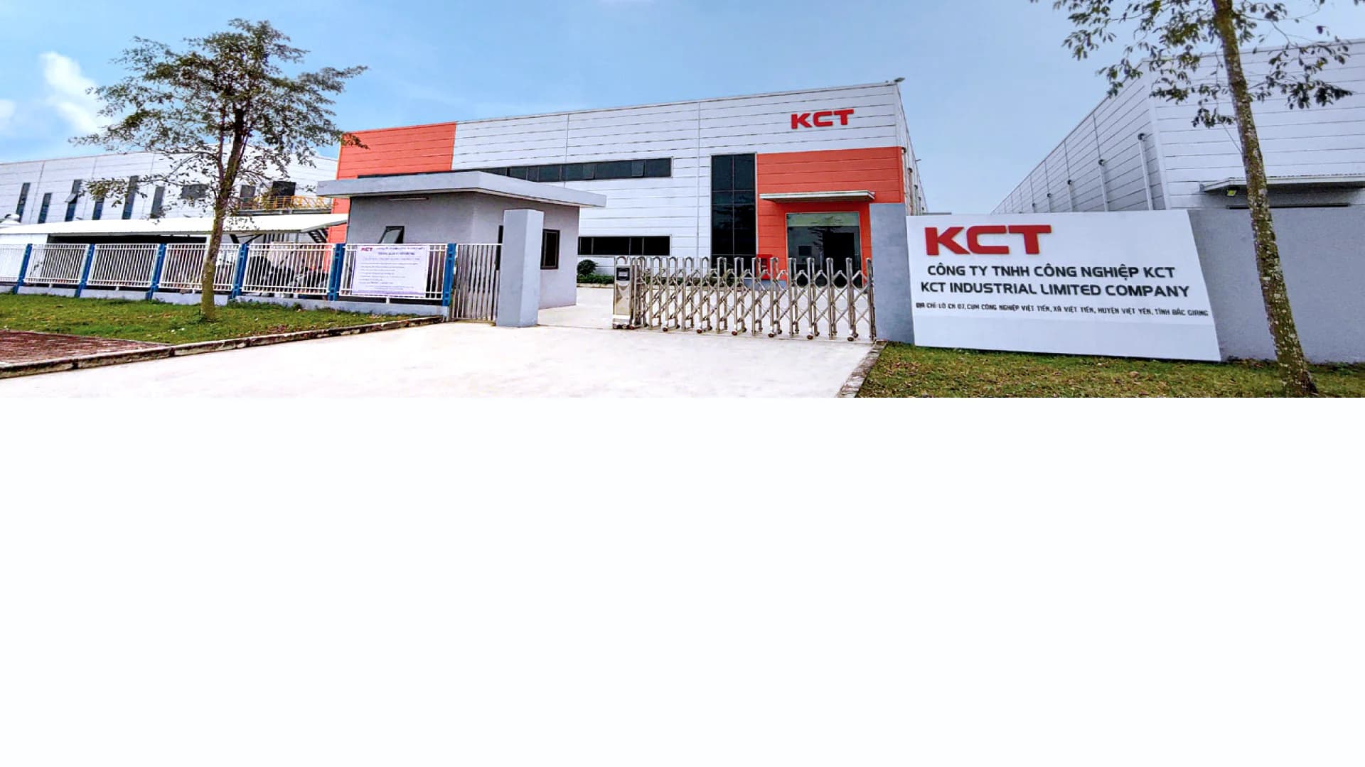 KCT Vietnam factory exterior