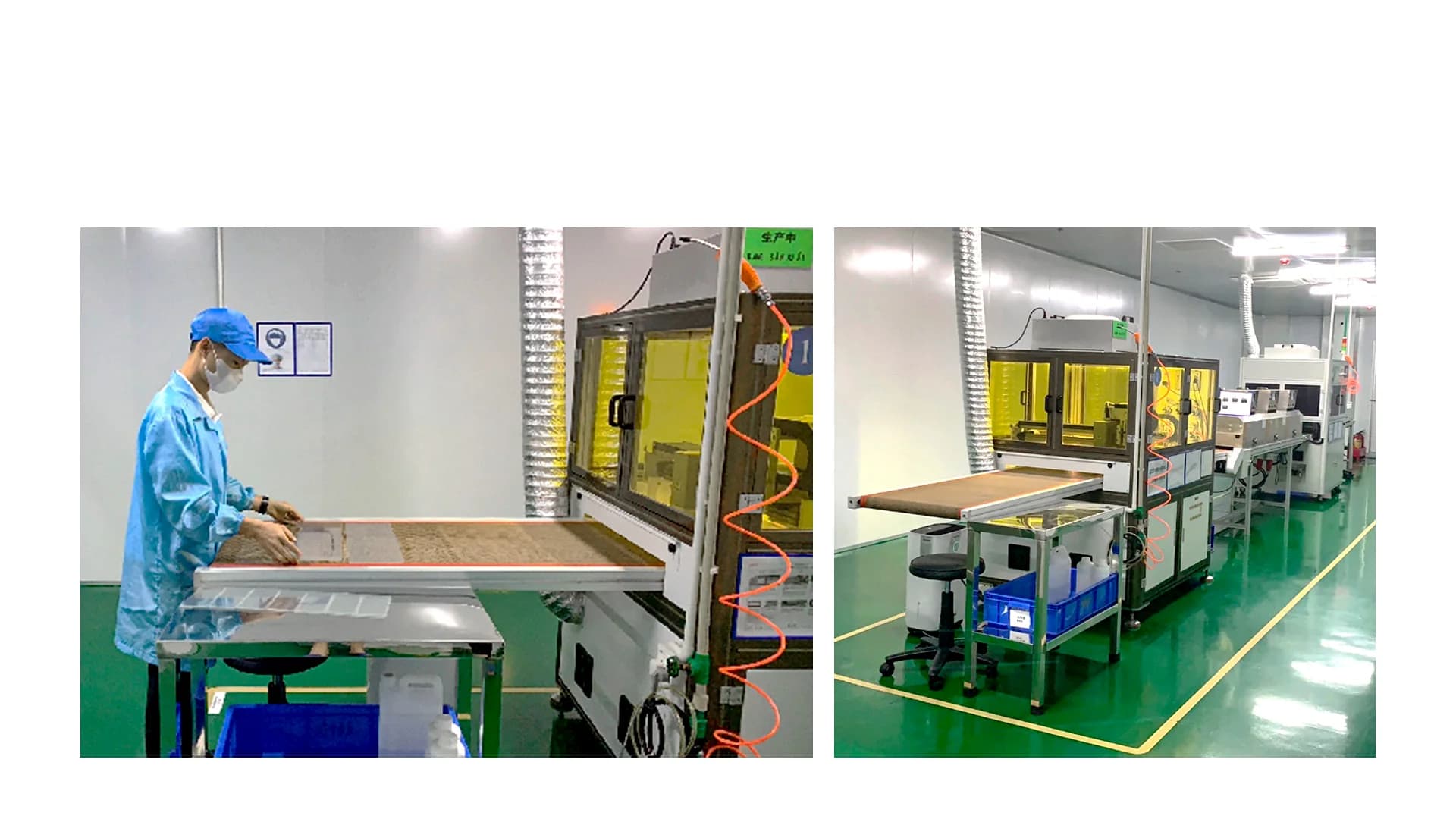 AF coating machines at KCT factory