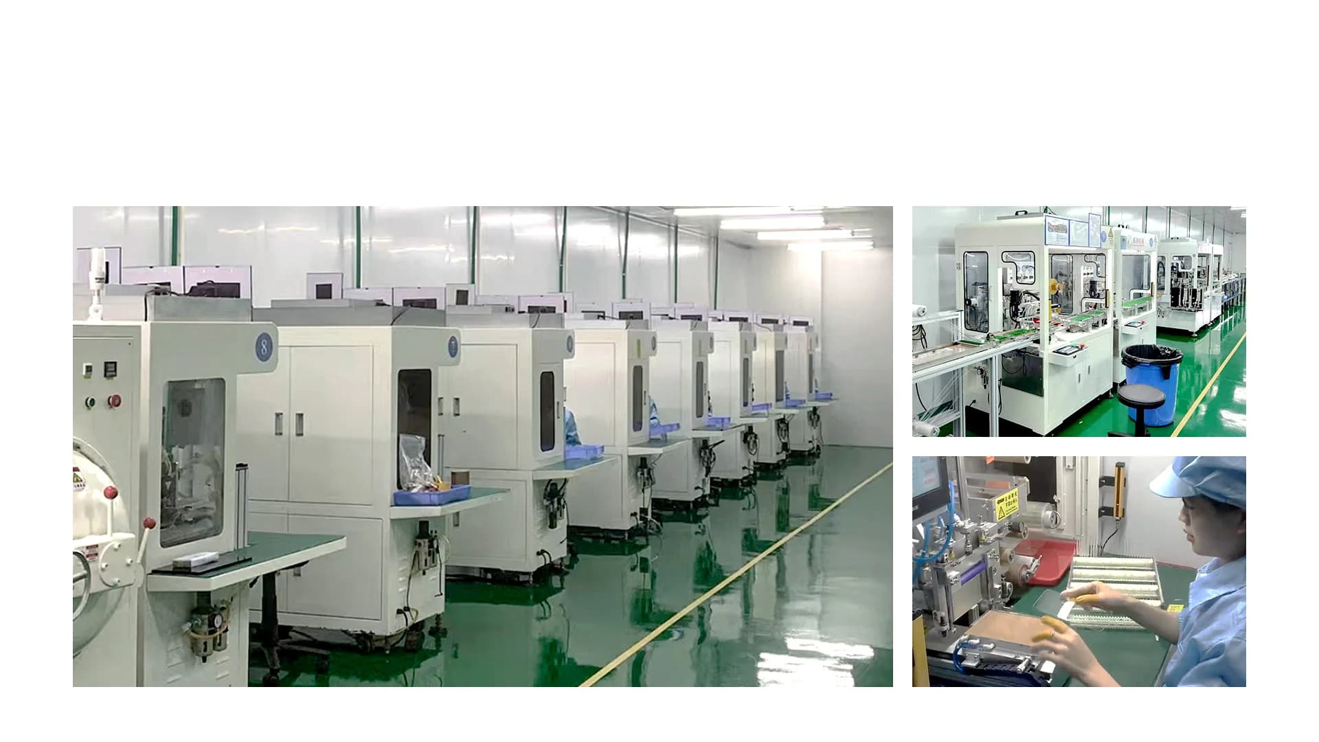 Laminate machine at KCT factory