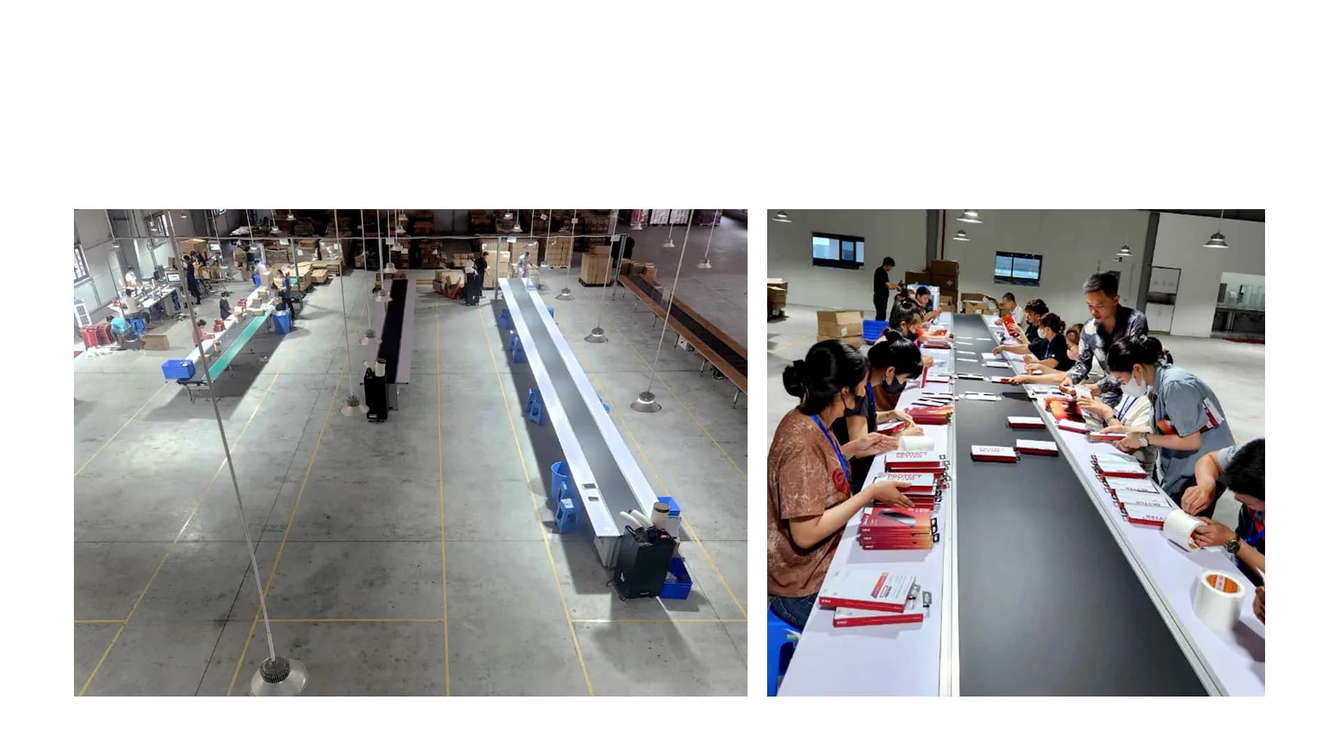 Product assembly at KCT factory