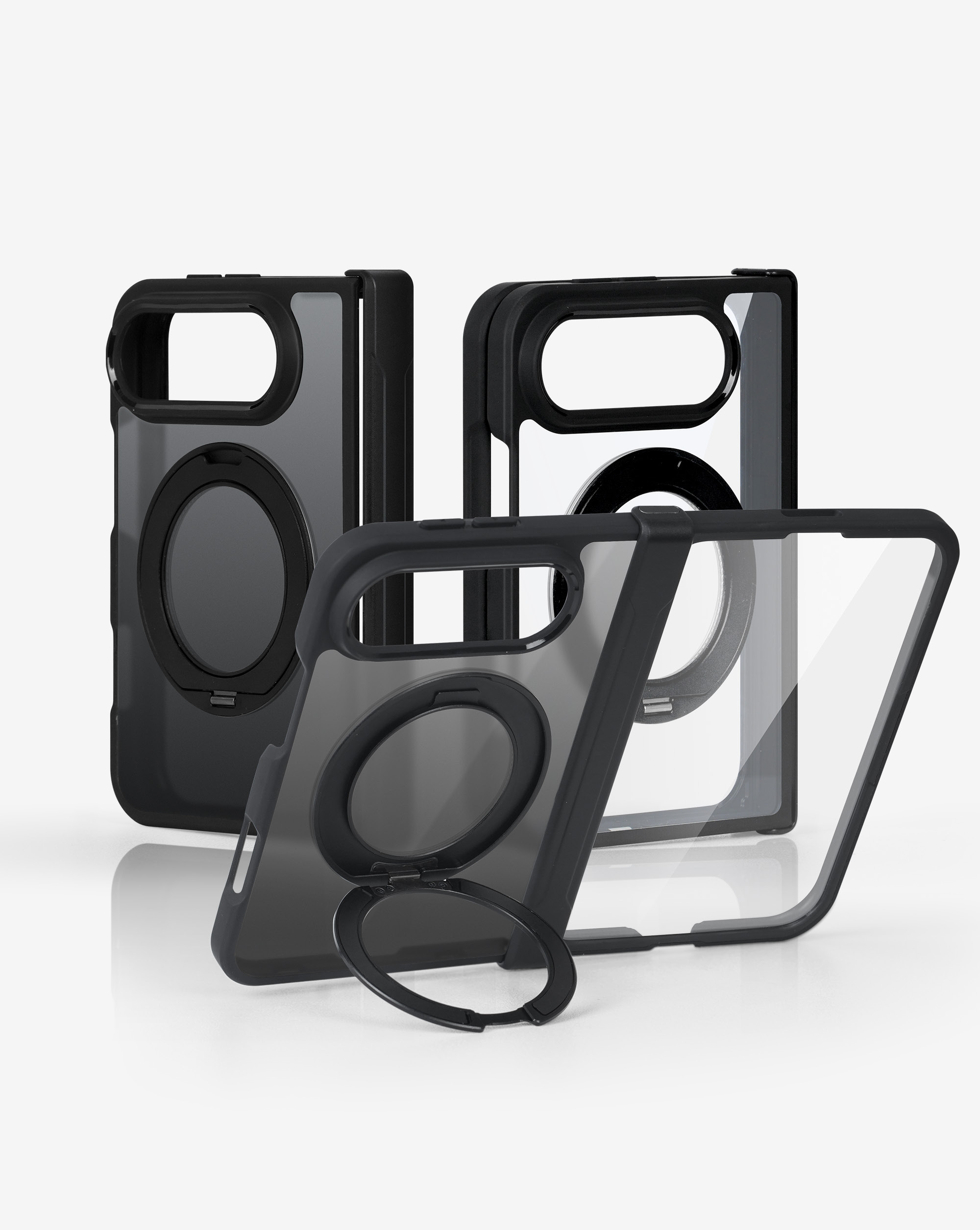 Clear Magnetic Foldable Phone Case detail 1